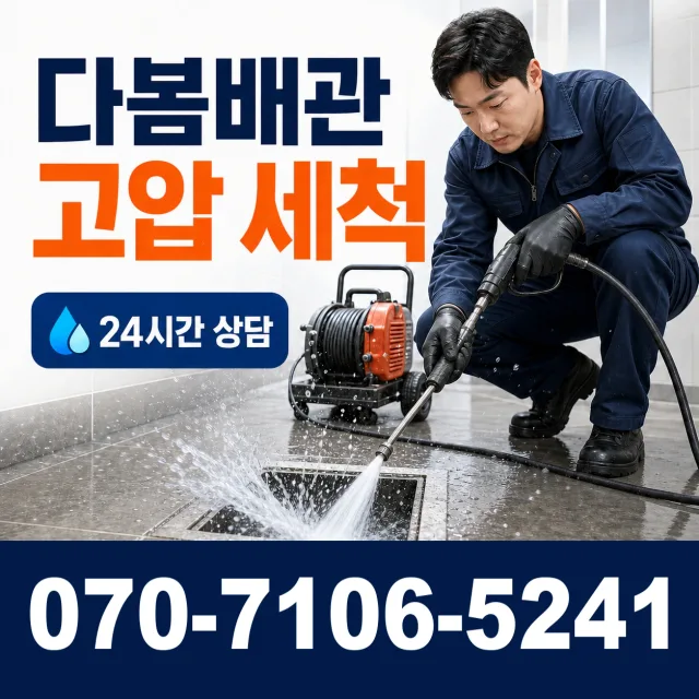 서울 동대문구 외대역동로 하수구막힘 상담 이미지 4